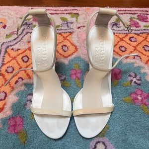 Burberry t-strap heels